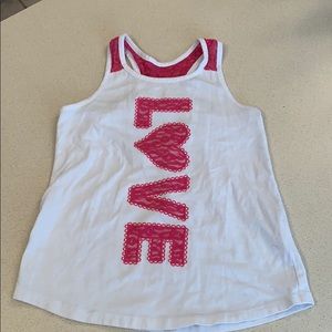 Adorable girls tank top
